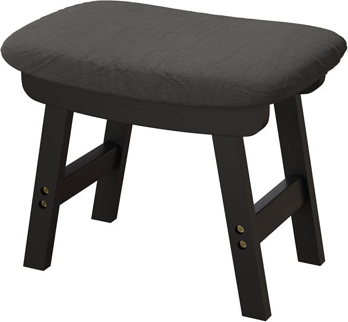 viewcare Foot Stool, Foot Stool Small, Ottoman Foot Rest, Wood Stool for Living Room, Bedroom, and Kitchen