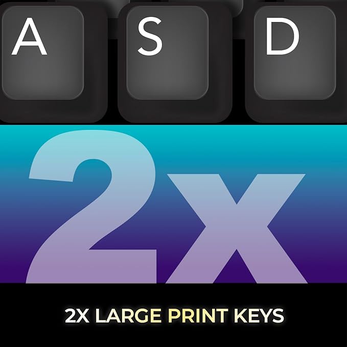 Adesso AKB-670UB Mechanical Keyboard with Copilot AI Hotkey - Blue Switch, Multi-OS Compatible | Enhanced Productivity with Tactile Feel and Multimedia Keys