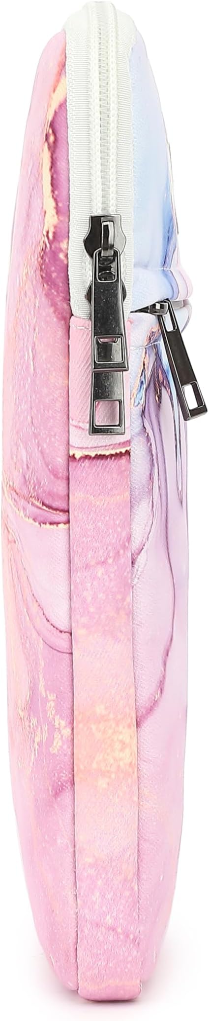 Pink Marble Laptop Sleeve Case Bag with Pocket for MacBook Pro 14 inch,Surface Laptop 14.4 inch and HP Lenovo Dell ASUS Acer 14 inch Laptop