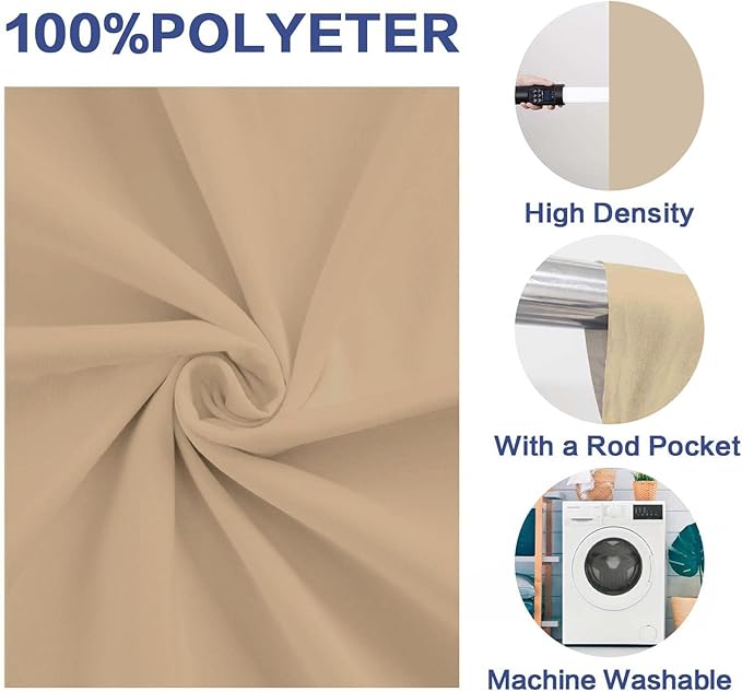 Photo Backdrop Beige Fabric Professional Photography Solution 8x10ft Seamless Design Eliminate Wrinkles Baby Shower Pregnant Women Shooting Scene Background