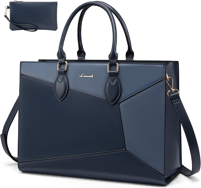 LOVEVOOK Laptop Tote Bag for Women Work Travel, Stylish Teacher Bag Purse Computer Bag, Nurse Bags Briefcase Business Handbag