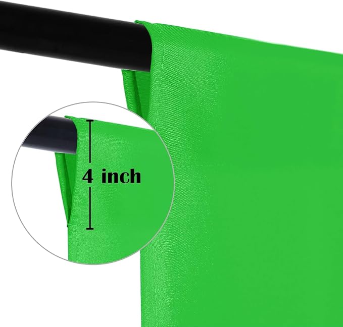 Sugargirl 10X10FT Green Backdrop Background for Photography, Photo Backdrop Green Screen Photo Booth Backdrop for Photoshoot Party Video(1 Panel)