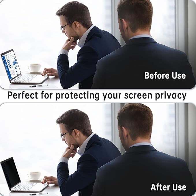 Peslv Magnetic Privacy Screen for Macbook Air 13 Inch (2018-2021, M1) / Macbook Pro 13 in (2016-2022, M1, M2), Removable Anti Blue Light Glare Filter for Mac 13In Laptop