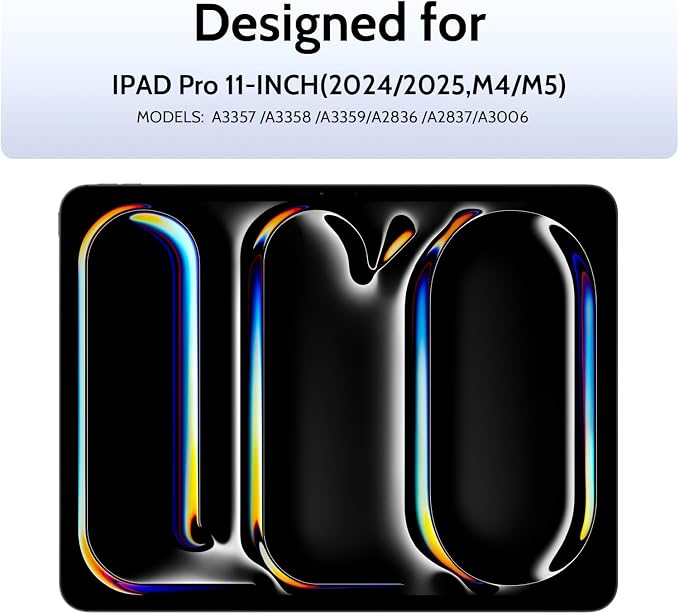 Peslv 2 Pack Magnetic Paperfilm for iPad Pro 11 Inch M4/M5 [2024/2025 5th/6th Gen], Feel Like Writing Drawing On Paper, Matte Removable Anti Glare Fingerprint Screen Protector Blue Light Filter