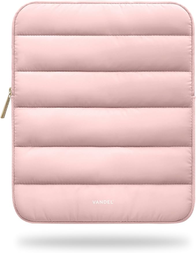 Vandel - The Original Puffy iPad Sleeve 9-11 Inch Tablet Sleeve, Pink i Pad Case for Women and Men, Cute iPad Air Pouch, 9 10 Inch, 11 Inch Bag