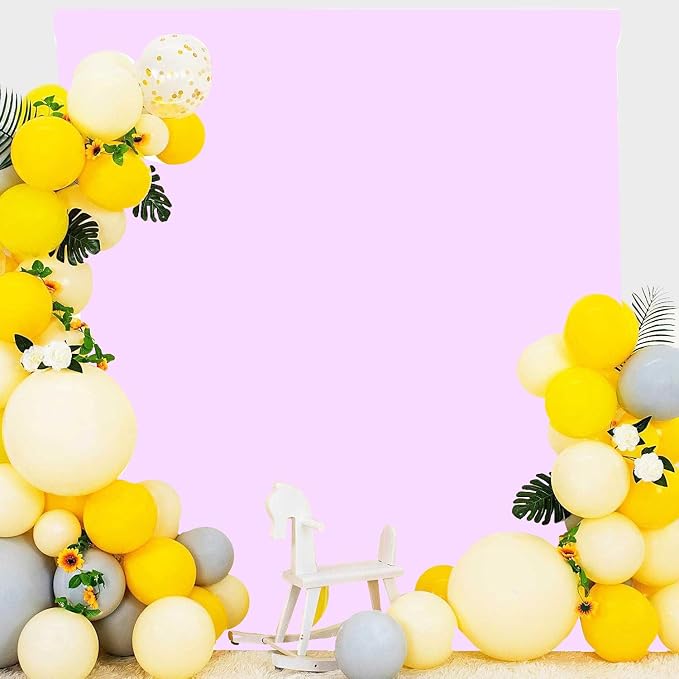 Light Purple Photo Backdrop for Photoshoot Light Purple Background for Photography Photo Backdrop Curtain for Party 8x10 FT
