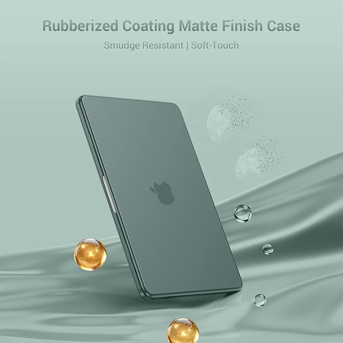 MOSISO Compatible with MacBook Neo Case 13 inch 2026 Release Model A3404 with A18 Pro Chip, 4 in 1 Kit Precision Fit Crack & Scratch Resistant Protective Hard Shell Case Cover, Emerald Green