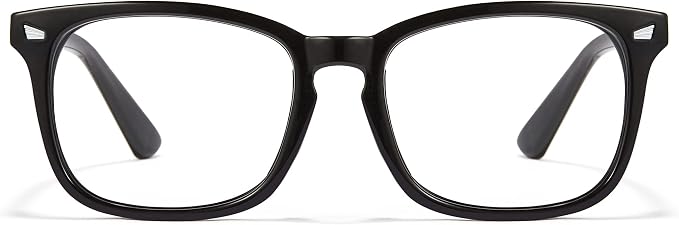 Cyxus Blue Light Glasses Men Women Reduce Eye Strain UV Blocking for Office Work Computer Screen 8082