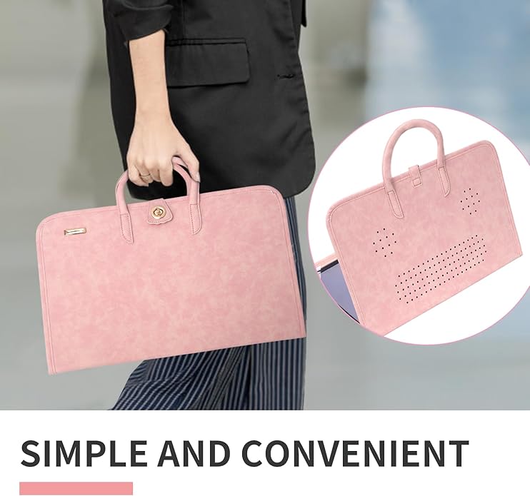 13/14/15.6 Inch Laptop Computer PC Shoulder Bag Carrying Case, Water-Repellent Briefcase Toploader