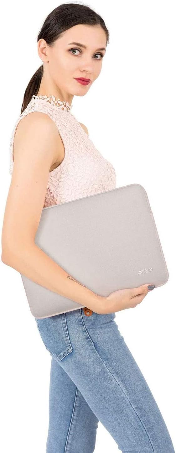 MOSISO Laptop Case 13 inch, 13 inch Laptop Sleeve Bag Compatible with MacBook Neo/Air M5 M4 M3 M2 M1 2026-2018 / Pro M2 M1 2026-2016, Neoprene Computer Sleeve Bag with Small Case, Rock Gray