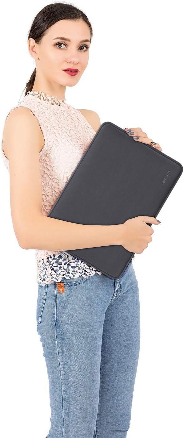 MOSISO Laptop Case 13 inch, 13 inch Laptop Sleeve Bag Compatible with MacBook Neo/Air M5 M4 M3 M2 M1 2026-2018 / Pro M2 M1 2026-2016, Neoprene Computer Sleeve Bag with Small Case, Space Gray