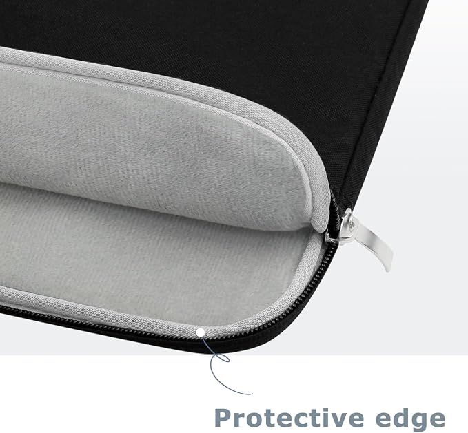 Laptop Sleeve Case for MacBook Neo 13'' with A18 Pro Chip Released in 2026 (Model:A3404) Protective with Handle Travelling Carrying Canvas Bag Accessories for Students Home Office (Black)