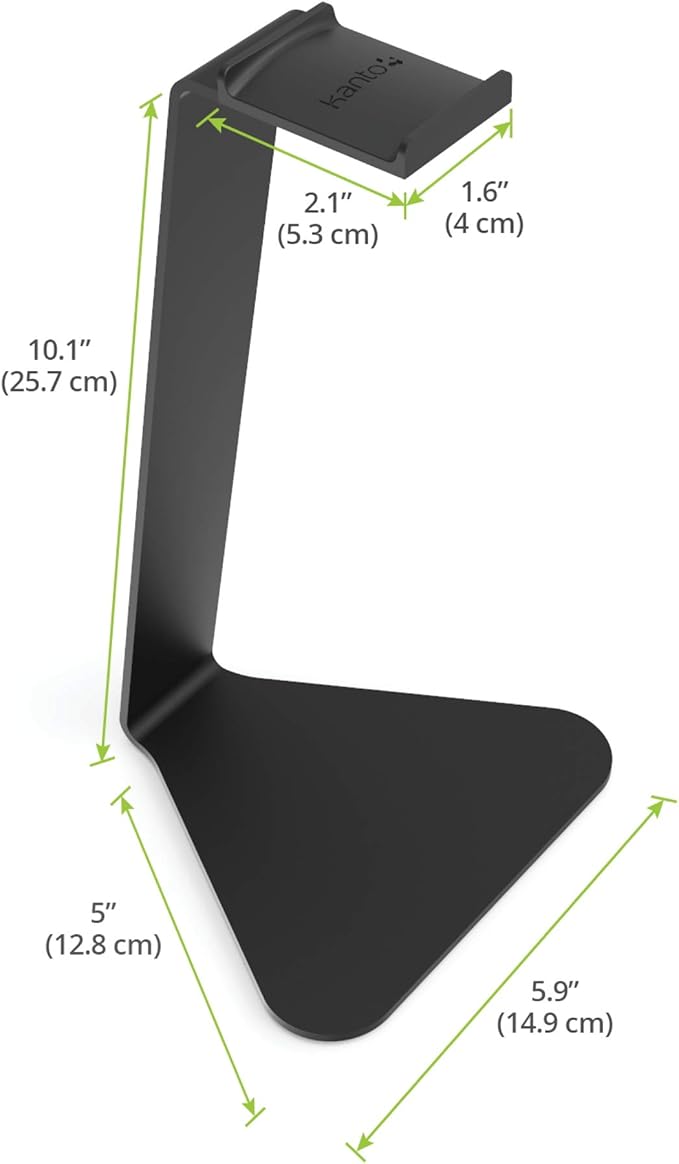 Kanto H1 Universal Headphone Stand - Black