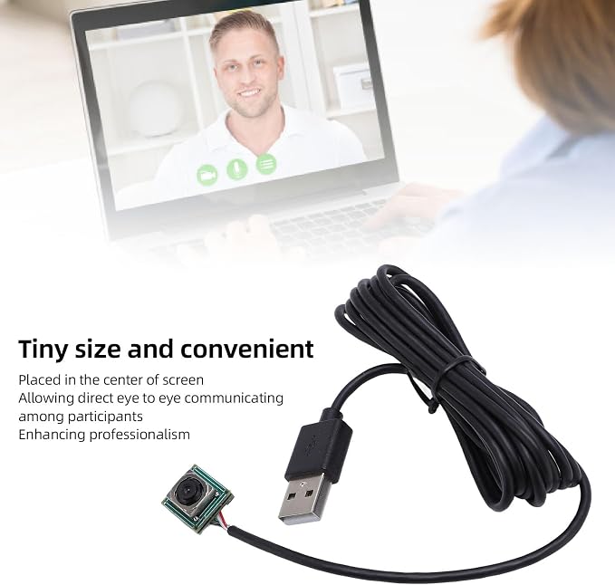 12MP Autofocus USB Camera Module, PC Camera Module with Microphone, USB Cam Module Board for PC Laptop Video Conferencing