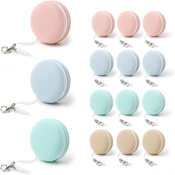 12 Pcs Macaron Screen and Eyeglass Brush Cleaner Phone Screen Cleaners for Eyeglasses Camera Lens Cleaning Brushes (Random)