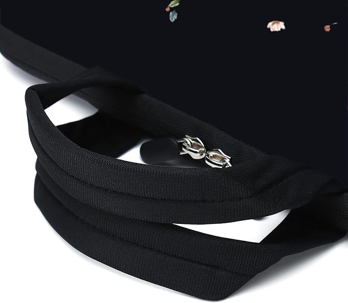 15.6" Laptop Sleeve 14" 15" 15.4" Chromebook Case Ultrabook Case Notebook Sleeves PC Messenger Bag (Flowers)
