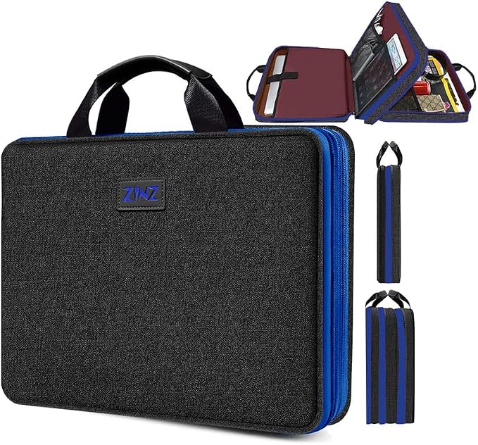 ZINZ Expandable Laptop Case 15.6 Inch Sleeve, Protective Carrying Case Compatible with MacBook Neo 16", MacBook Pro 16"/15.4", Dell XPS 16" and Most 15" 15.6" 16" Notebook，B01BL01