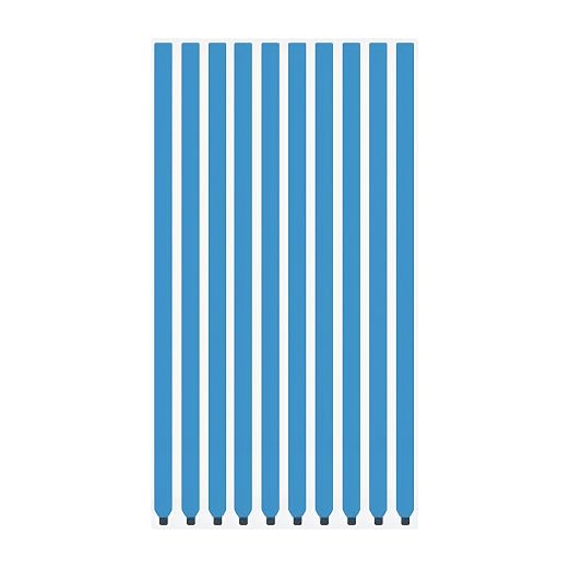 10 Pack Laptop Privacy Screen Adhesive Strips, Double-Sided Mounting Tape for LCD Display Repair, Tablet & Mobile Phone Screen Replacement, Easy Install Sticky Tape 220×8×0.3mm (White)