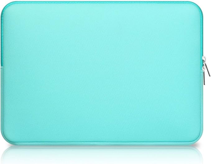 CCPK Laptop Sleeve 15.6" for MacBook Pro 16 inch Mac Air 15 inch M4 M3 Compatible with Hp Lenovo Dell Acer Computer Laptop Bag Sleeve Carrying Case Cover Protective Skin 15.6-16 inch Accessories, Mint