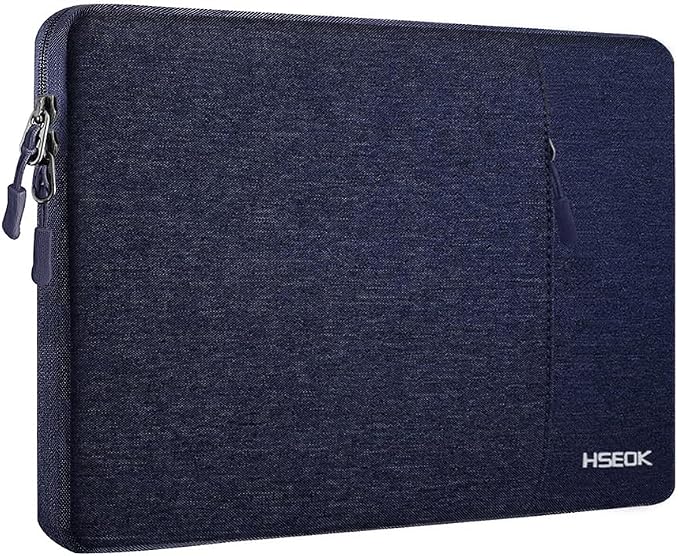 Hseok Laptop Case 13.3-14 Inch Sleeve, Water-Resistant Computer Bag Compatible with MacBook Neo/Pro 14" M5/M4/M3/M2/M1 and All 13.3" Mac Air/Pro, XPS 14 and Most Popular 13.3"-14" Notebook，D01B01