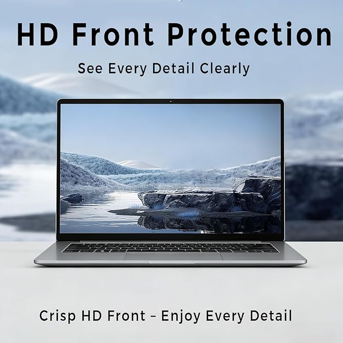Laptop Privacy Screen 17 Inch 05:04 , Anti-Spy Privacy Filter with Anti-Glare Blue Light Protection, Removable Computer Monitor Shield for HP Lenovo Dell Acer Asus ThinkPad Envy XPS (17" (5:4, 13.3×10.7 in))