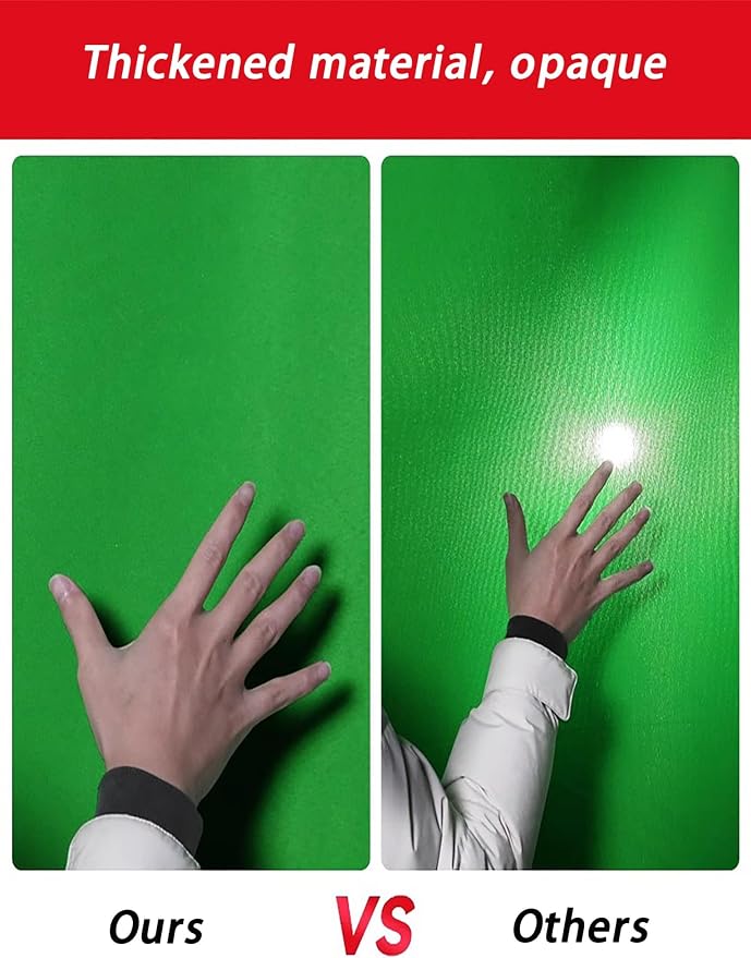Green Screen Backdrop for Photography, Chromakey Virtual GreenScreen Background Sheet for Zoom Meeting, for Party Decor Video Studio Calls Photo(Blue,3x5meters)