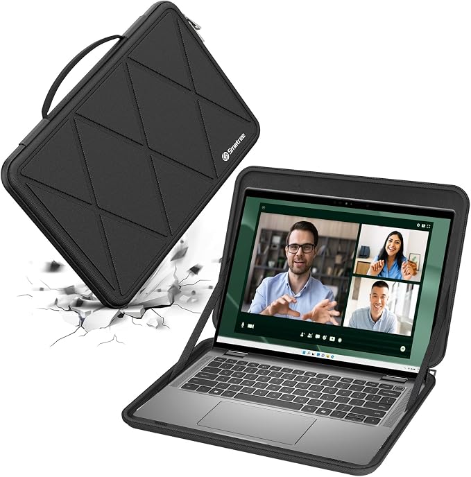 Smatree Hard EVA Protective Sleeve Case Only Compatible for 15 inch Dell Precision 5570 Workstation, for 15.6 inch Dell XPS 15 9530 Laptop Waterproof and Anti-Shock Sleeve (X8267T)
