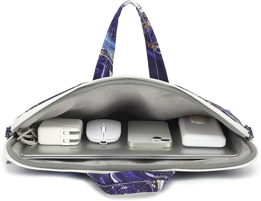 DACHEE Laptop Shoulder Bag for 15 Inch/15.6 Inch Macbook Pro
