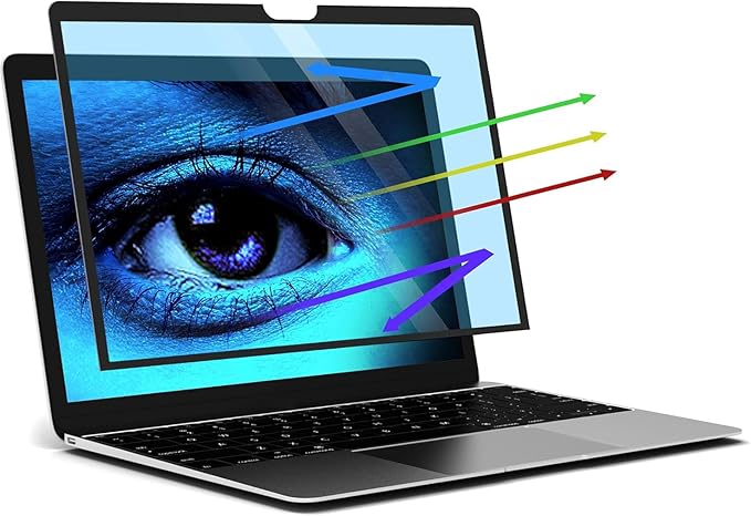 FILMEXT for Surface Laptop 7 13.8 inch Anti-Glare Anti-Blue Light Screen Protector, Easy Installation Bubble Free,Eye Protection Blue Light Filter Compatible with Microsoft Surface Laptop 7 13.8 in