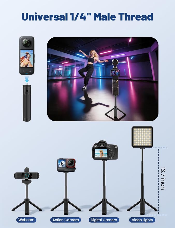 RUWBY QHD 2K Webcam with Built-in Dual Mics, Wide-Angle Lens, Privacy Cover, Tripod Stand, Autofocus Computer Camera, Plug and Play for Desktop PC or Laptop