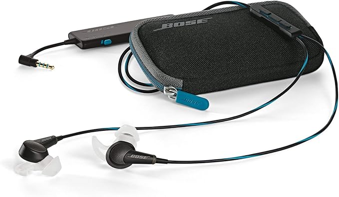 Bose 718840-0010 QuietComfort 20 Acoustic Noise Cancelling Headphones, Samsung and Android Devices, Black (Renewed)