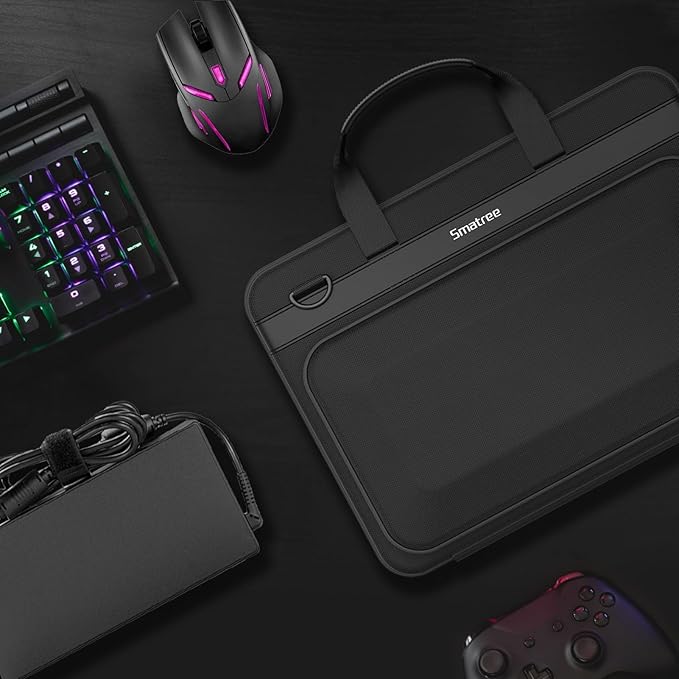 Smatree Heavy Duty Hard Case for 16 inch ASUS ROG Zephyrus G16 2025 GU605/G16 2026 GU606/Duo 2026 GX651, for 16 inch ASUS ROG Zephyrus M16/ROG Flow X16 2023/2022, 16inch Gaming Laptop Handbag (A800)