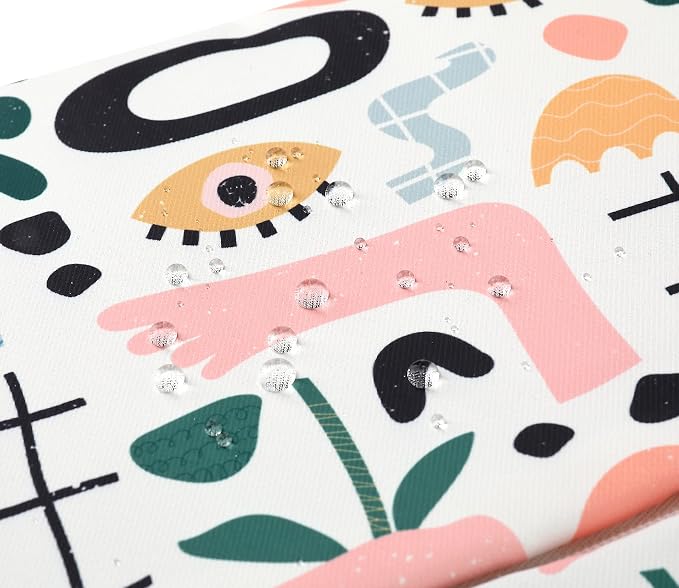 360° Protective 3 Pockets Laptop Sleeve Case Bag with Handle for MacBook Air 15 inch,MacBook Pro 16 inch and 15.6 inch Screen Laptop (Garden)