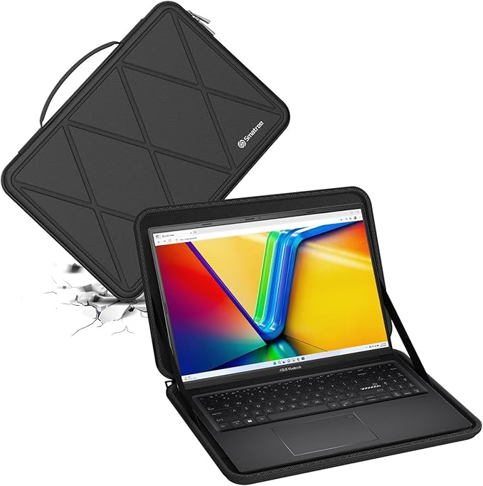Smatree Hard EVA Protective Sleeve Case Compatible for 14 inch ASUS ExpertBook P5 G2, Zenbook 14 Flip OLED UP3404, TUF Gaming A14 2025/2024,TUF Gaming A14 (2026) FA401EA/FA401GM(X8244T)