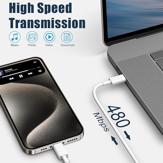 iPhone 17/16/15 Charger Fast Charging,2Pack 10FT Long USB C to C i Phone Fast Charging Cable Cord with 20W USBC Quick Charger Block Adapter for iPhone 17/16 Pro/15 ProMax/15 Plus,iPad 12.9/11/10.9/Air