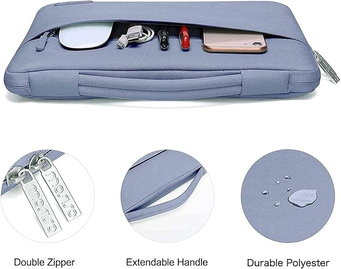 MOSISO Compatible with MacBook Pro 14 inch Case M5 2026 M4 M3 M2 M1 2025-2021 A3427 A3426 A3434 A3112 A3185 A3401 A2918 A2992 A2779 A2442, Case&Bag&Keyboard Skin&Webcam Cover&ScreenFilm, Lavender Gray
