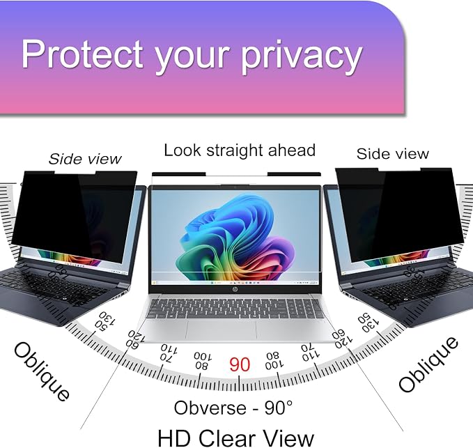 KEANBOLL MacBook Pro 16-Inch Magnetic Privacy Screen Protector, Removable Anti Peeping Anti-Glare Filter with Blue Light Reduction | Compatible with MacBook Pro 16.2 M1-M5 Pro/Max Chip 2021-2026