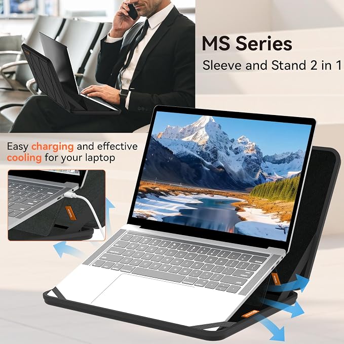 Smatree MS114 Hard Protective 15.6-16 inch Laptop Sleeve Case Compatible for Lenovo LOQ 16IRH8/16APH8, ACER Predator Helios 300 PH315-55-79KT, GIGABYTE AORUS 16 BKF/BSF