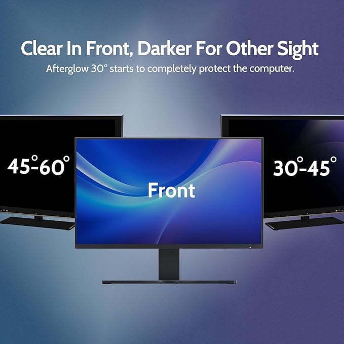 [1 Pack] 34 Inch Computer Privacy Screen for 21:9 Aspect Ratio Widescreen Monitor, Eye Protection Anti Glare Blue Light Filter Shield, Removable Anti-Scratch Anti Spy Protector