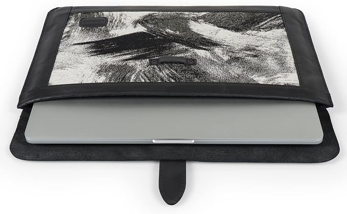 Londo Leather Sleeve Compatible with MacBook Pro 16 & MacBook Pro 15 Inch (M5, M4, M3, M2, M1, Pro, Max), Premium Top Grain Leather Laptop Bag, 2020 to 2026 Models