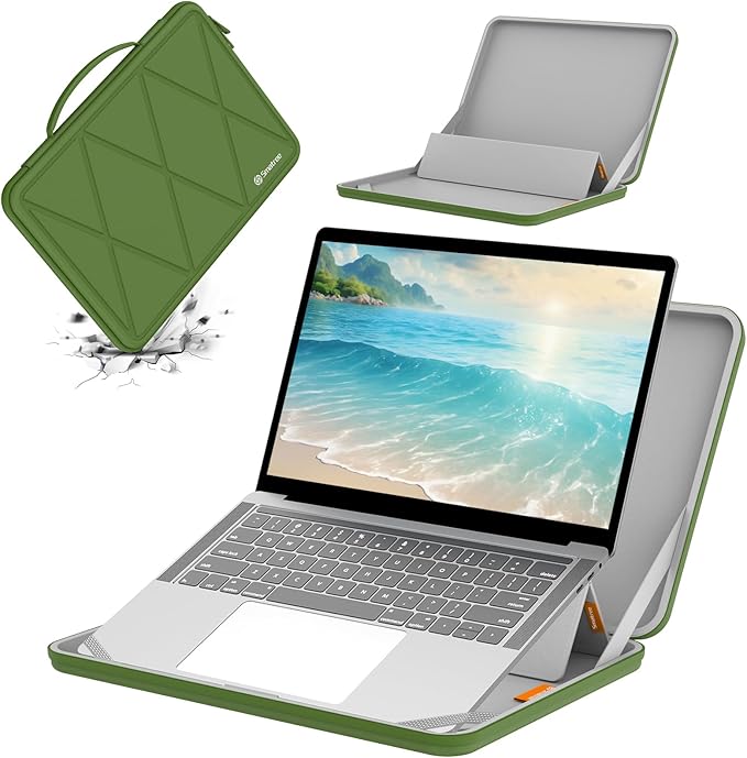 Smatree MS91TG Hard Protective 16 inch Laptop Sleeve Case Compatible for HP OmniBook 5/7/Elitebook/Envy,Lenovo ThinkPad/ThinkBook/IdeaPad/Yoga 7/7i, DELL Inspiron/Latitude, ASUS/MSI/ACER,Green