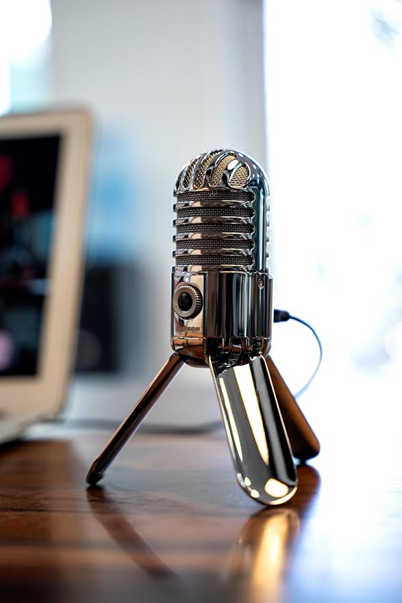SAMSON Meteor USB Microphone (Titanium Black)
