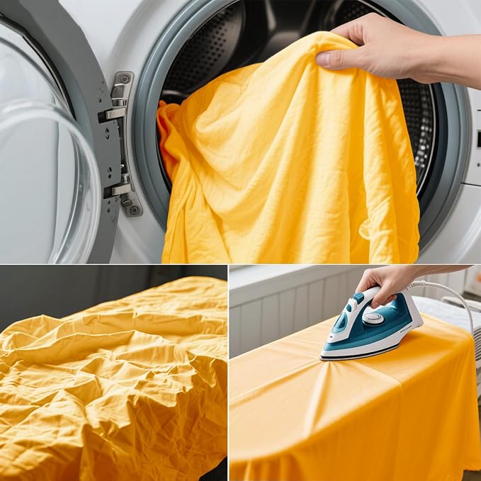 Yellow Photo Backdrop for Photoshoot Photography Background Studio Backdrop Streaming Video Shooting 5x7FT