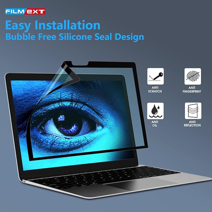FILMEXT for MacBook Pro 16 inch 2019 Anti-Glare Anti-Blue Light Screen Protector Filter, Eye Protection Blue Light Blocking Filter Compatible with MacBook Pro 16 inch 2019-2020 (A2141) Only