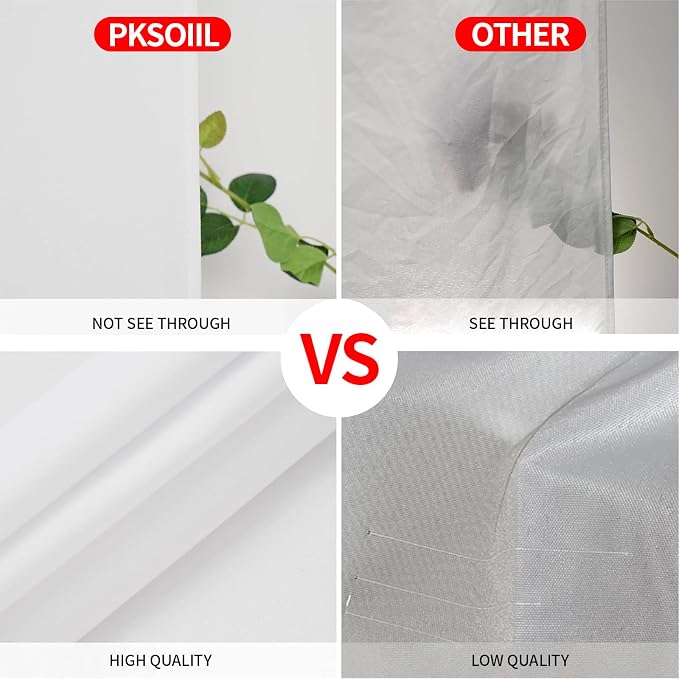 White Backdrop Background for Photography Photo Booth Backdrop for Photoshoot Background Screen Video Recording Parties Curtain 10x20FT