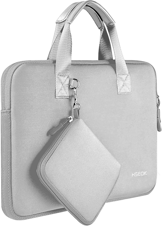 Hseok Laptop Sleeve 14 inch Case with Small Case, Compatible with MacBook Neo 14, MacBook Pro 14 M5/M4/M3/M2/M1, XPS 14 and Most 14 inch Notebooks, Neoprene Computer Handbag,G01Y01