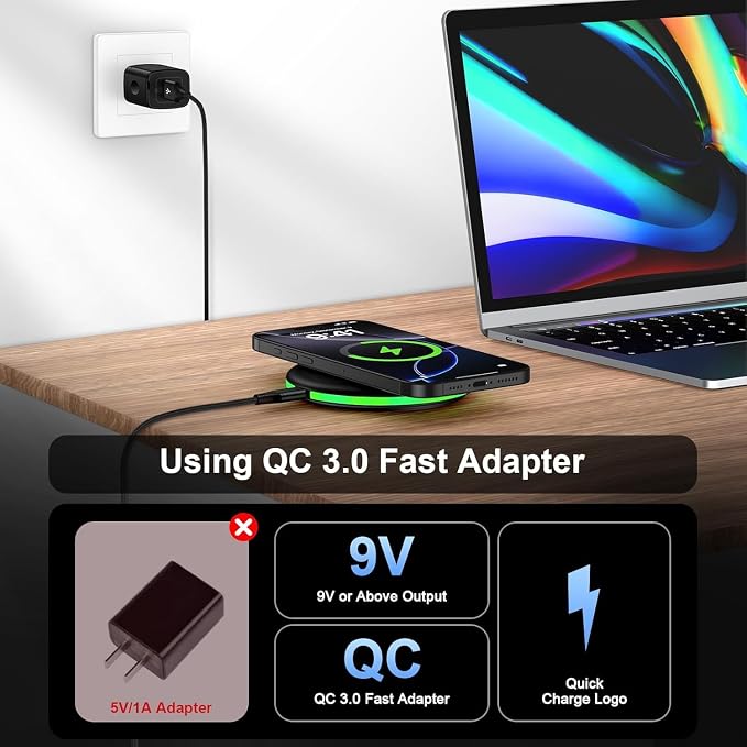 Wireless Charger for Samsung Fast Charging Pad Compatible Samsung Galaxy S26 Ultra/S25 FE/S25 Ultra/S24 FE/S23,2 Pack 15W Wireless Charger Android Charging Mat for Google Pixel 10a 10 Pro XL