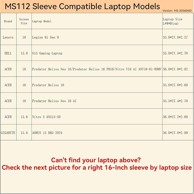 Smatree MS112P Hard Protective 16 inch Laptop Sleeve Case Compatible for Lenovo Legion 9i Gen 9, DELL G15 Gaming Laptop, ACER Predator Helios 16/Neo 16/Nitro 5, GIGABYTE AORUS 15 BKG,Pink