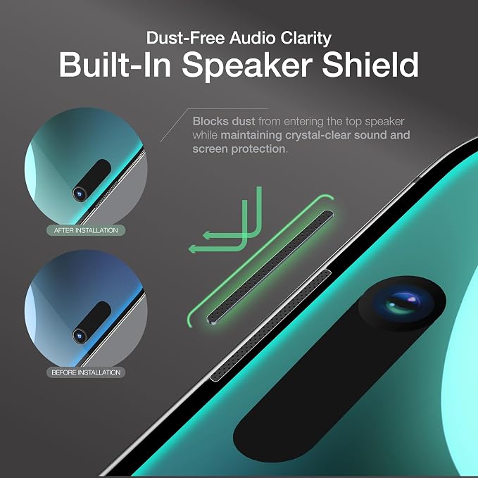 AMAZINGthing for iPhone 17 [Titan Filter 7 - Full Glass] Screen Protector, 9H Tempered Glass, Full Coverage, Case‑Friendly, Oleophobic, Alignement Frame, 2 Pack (Anti-glare&reflexion Matte, iPhone 16 Plus)