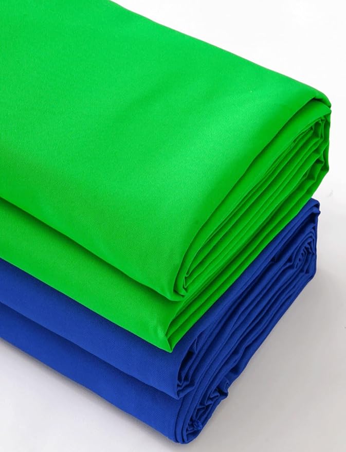 Green Screen Backdrop for Photography, Chromakey Virtual GreenScreen Background Sheet for Zoom Meeting, for Party Decor Video Studio Calls Photo(Green,3x5meters)